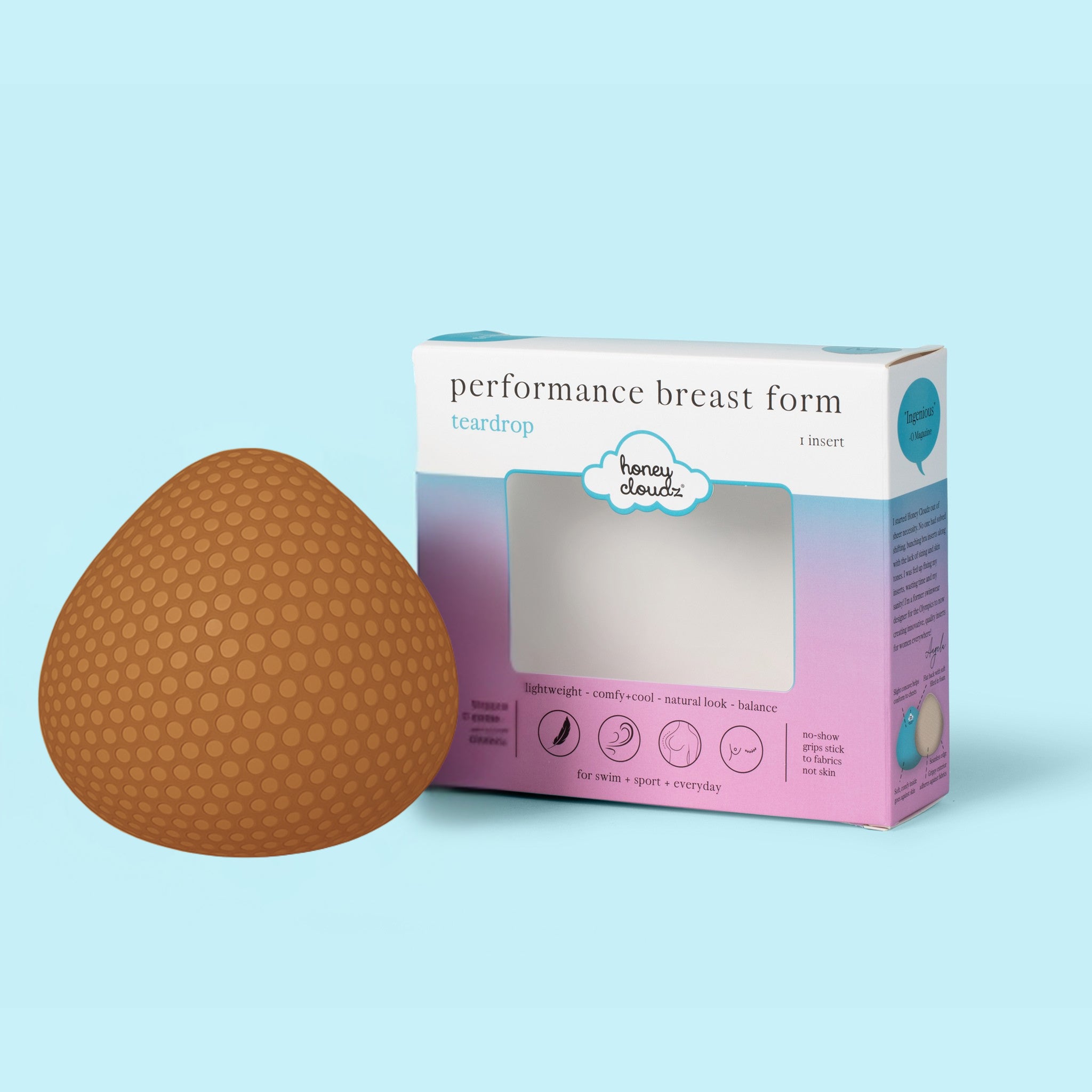 Teardrop Breast Form – Post-Mastectomy