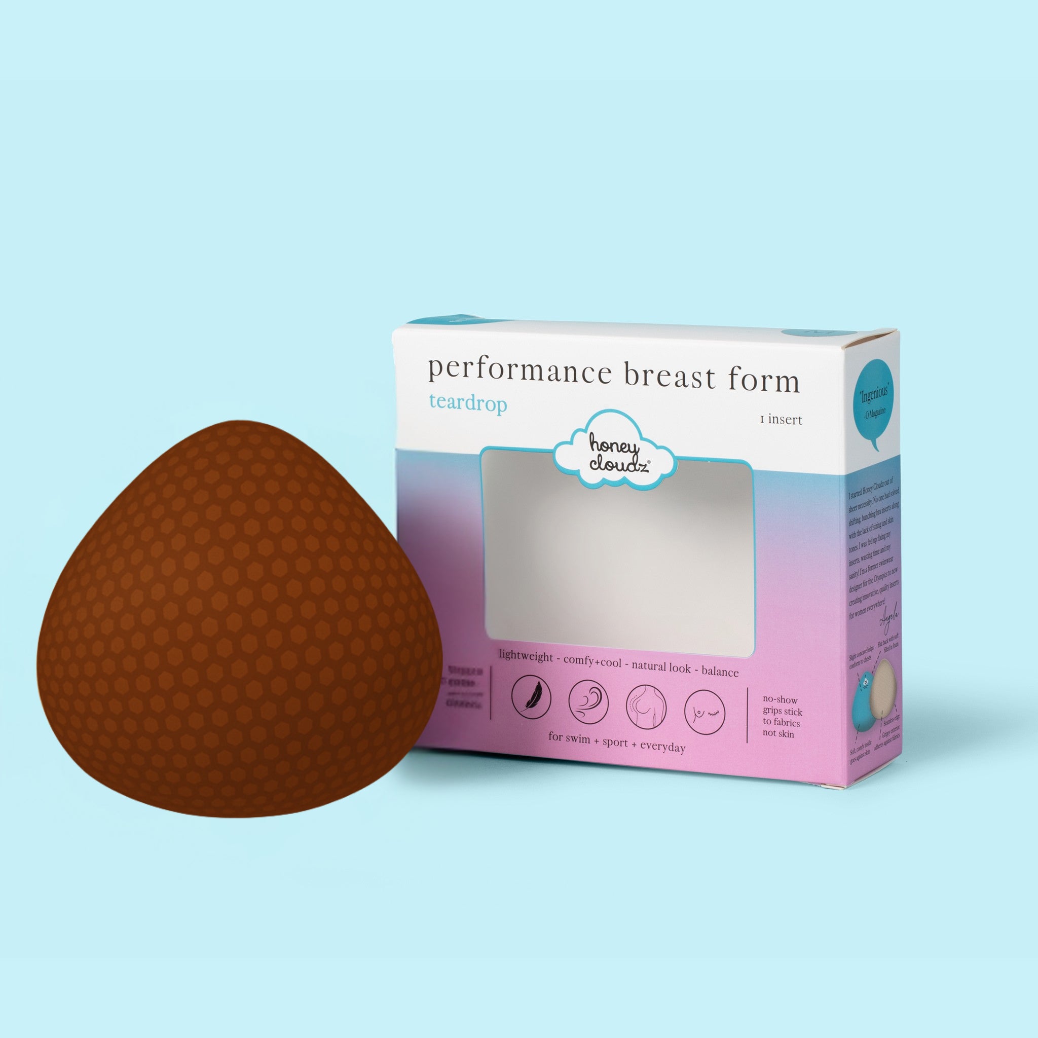 Teardrop Breast Form – Post-Mastectomy