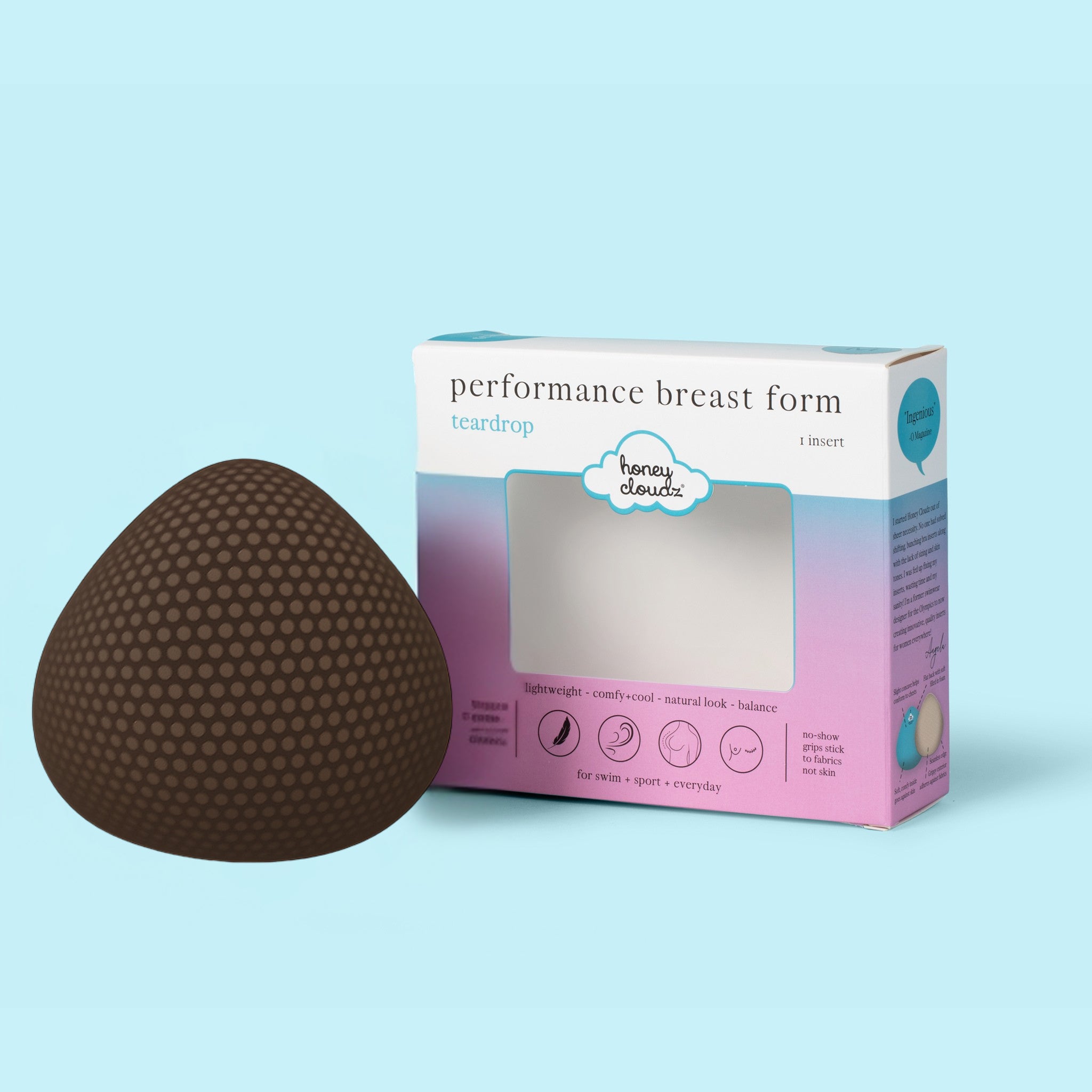 Teardrop Breast Form – Post-Mastectomy