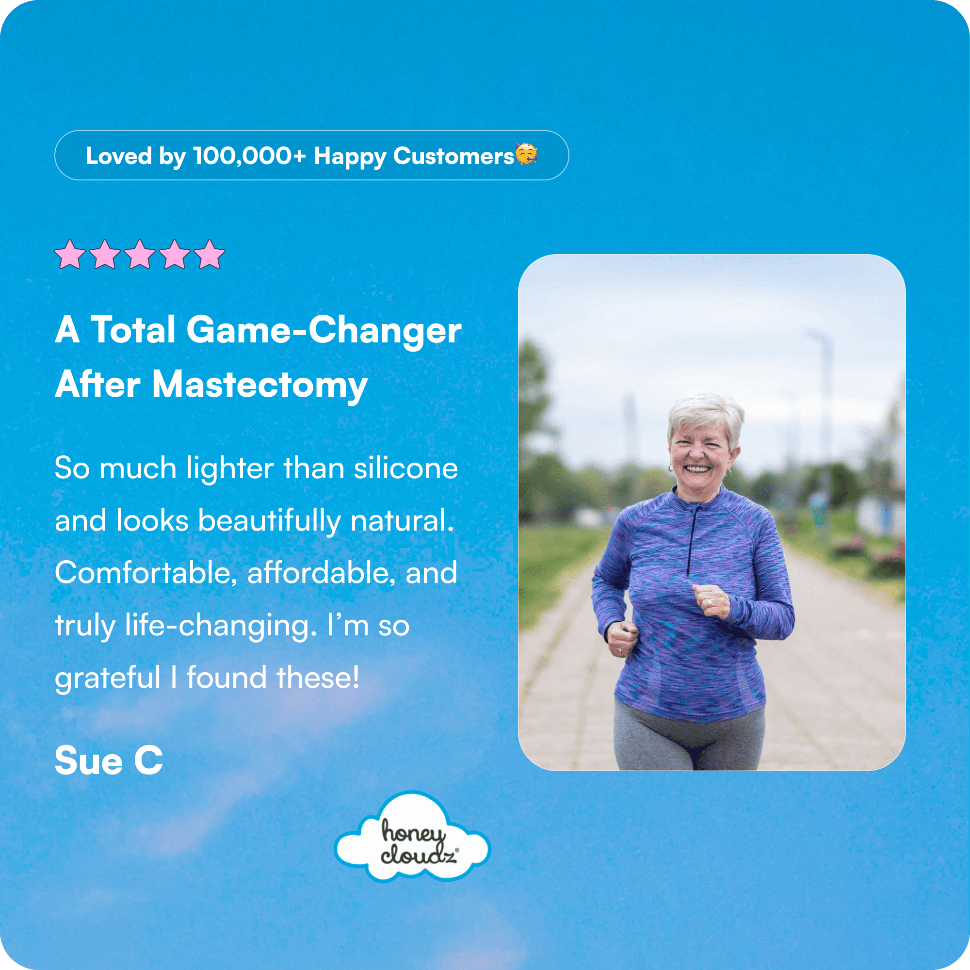 Teardrop Breast Form – Post-Mastectomy