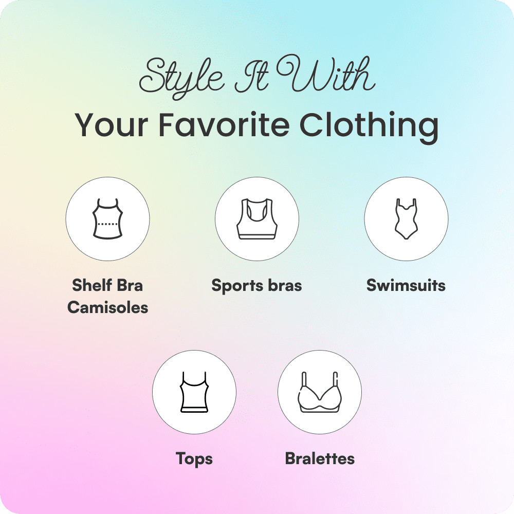 Oval Classic Bra Inserts