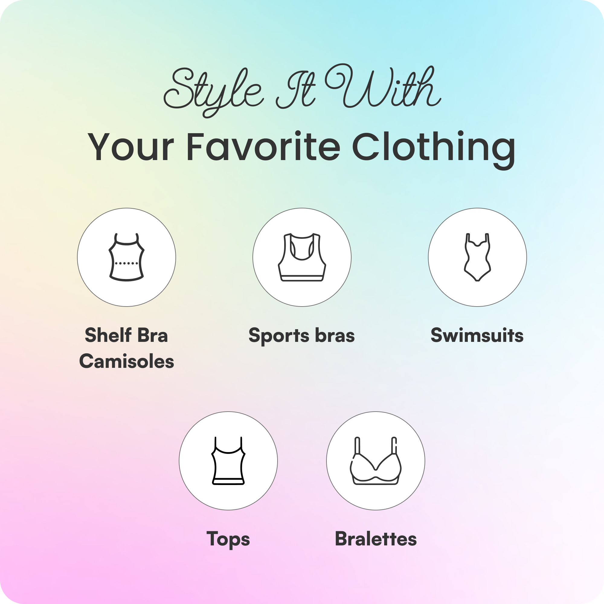 Triangle Plus+ Bra Inserts