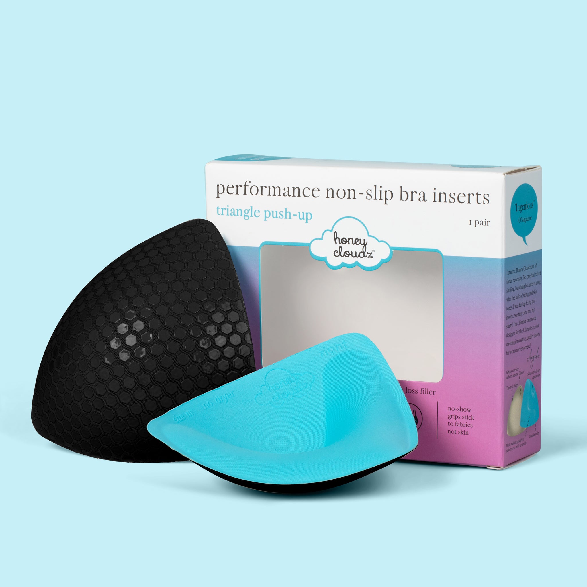 Triangle Push-Up Bra Inserts