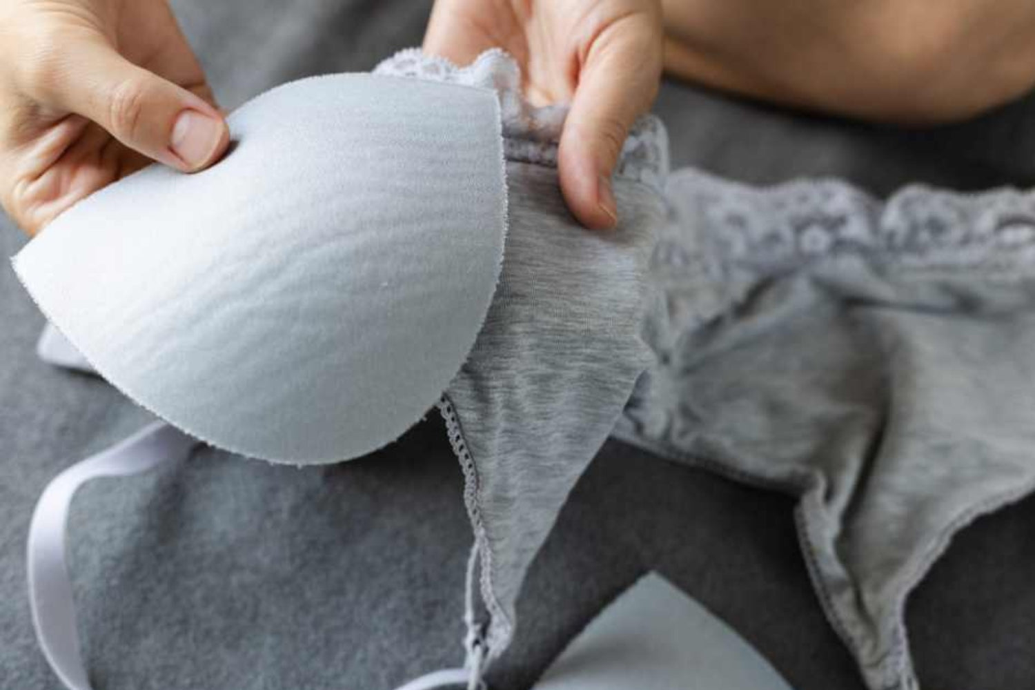 Can you shrink a bra cup in the dryer?