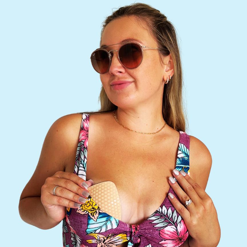 Push Up Bra inserts - before/after