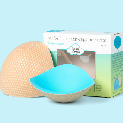 Deep Triangle - Honey Cloudz Bra Inserts Bra Pads Nipple Covers Inserts for Large Busts