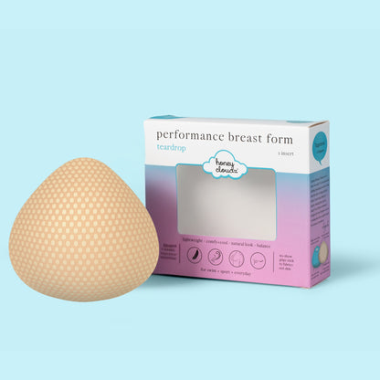 Honey Cloudz Teardrop Mastectomy Breast Form