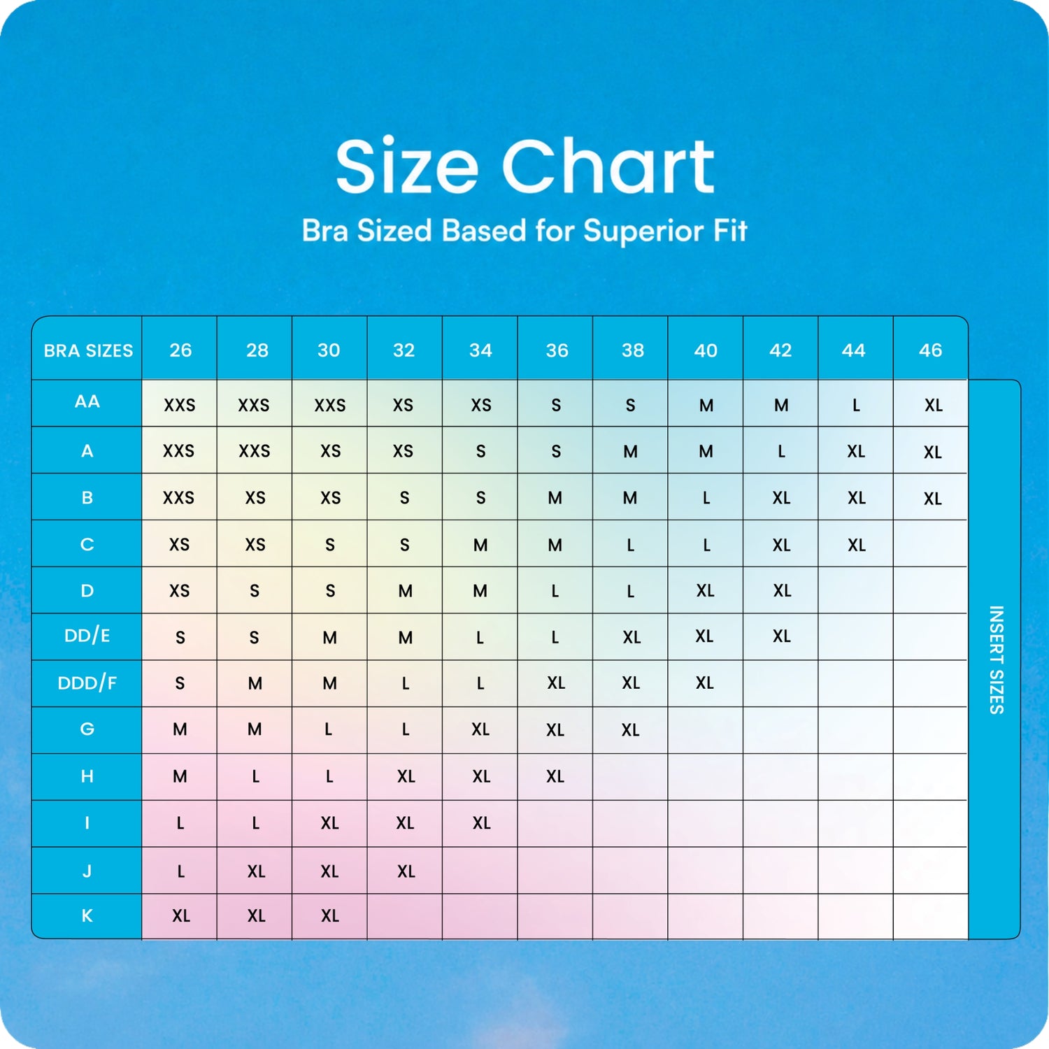 Half Moon Plus+ Bra Inserts