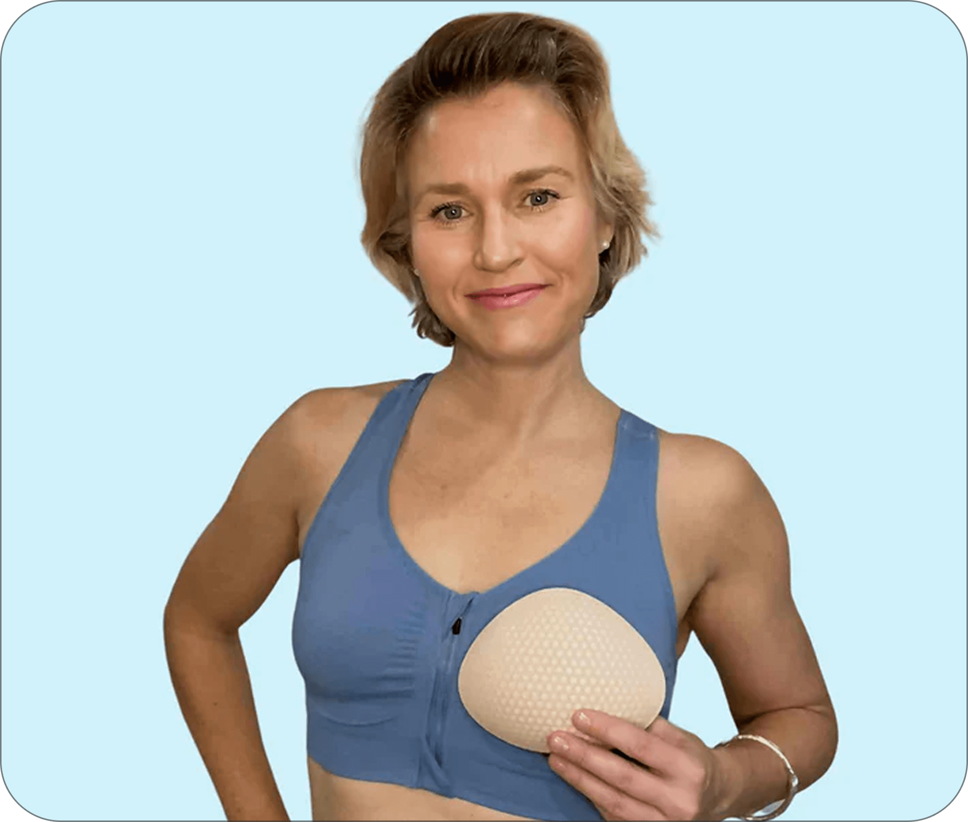 Teardrop Breast Form