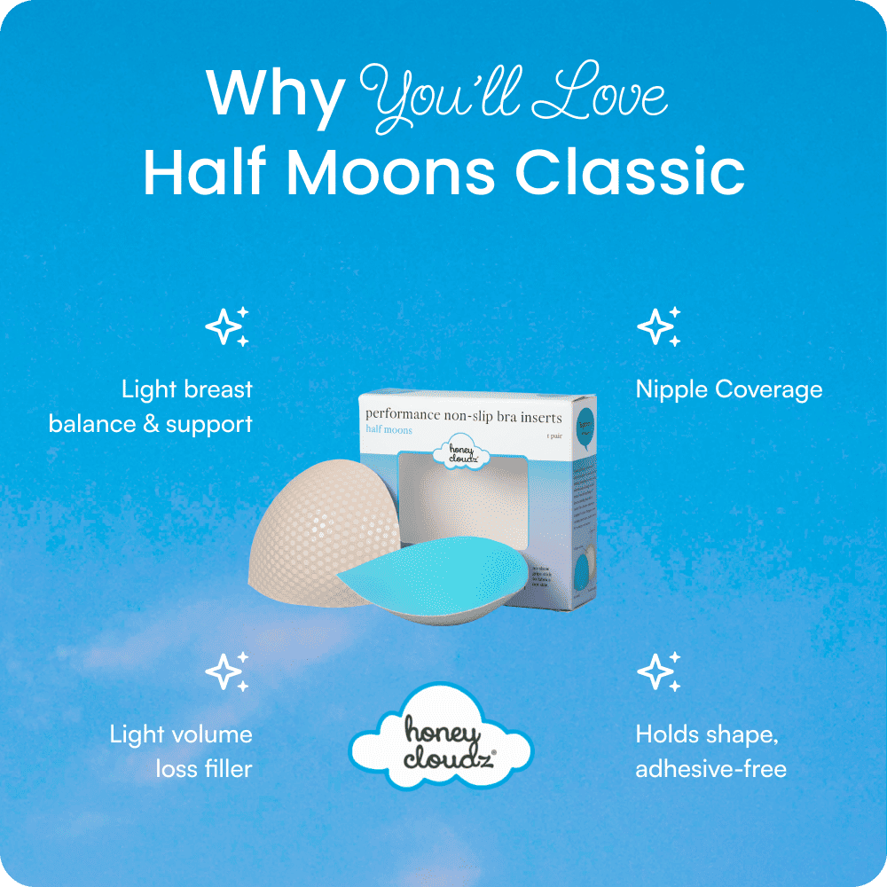 Half Moons Classic Bra Inserts