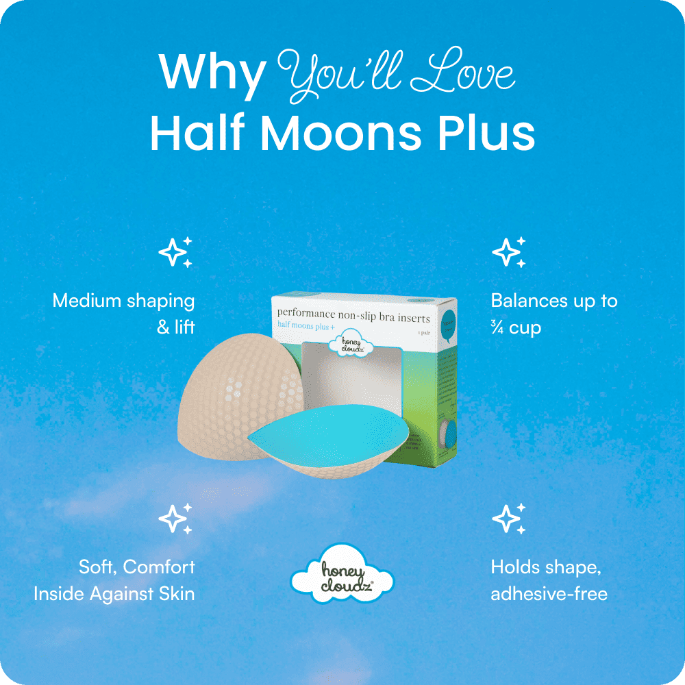 Half Moon Plus Bra Inserts