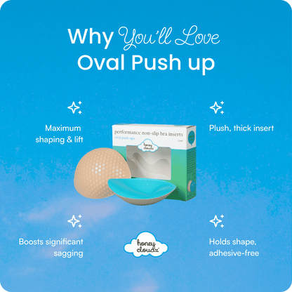 Ovals Push Up Bra Inserts