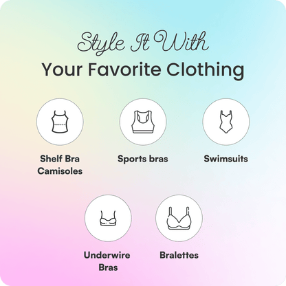 Oval Lites Bra Inserts