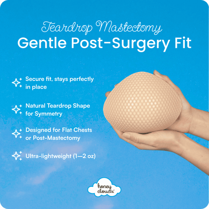 Teardrop Breast Form Insert – Post-Mastectomy &amp; Reconstruction