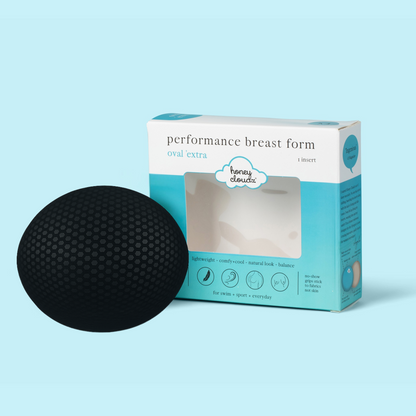 Honey Cloudz Oval Extra Breast Form