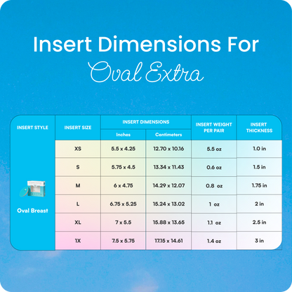 Oval Breast Form (Single) Post-Mastectomy