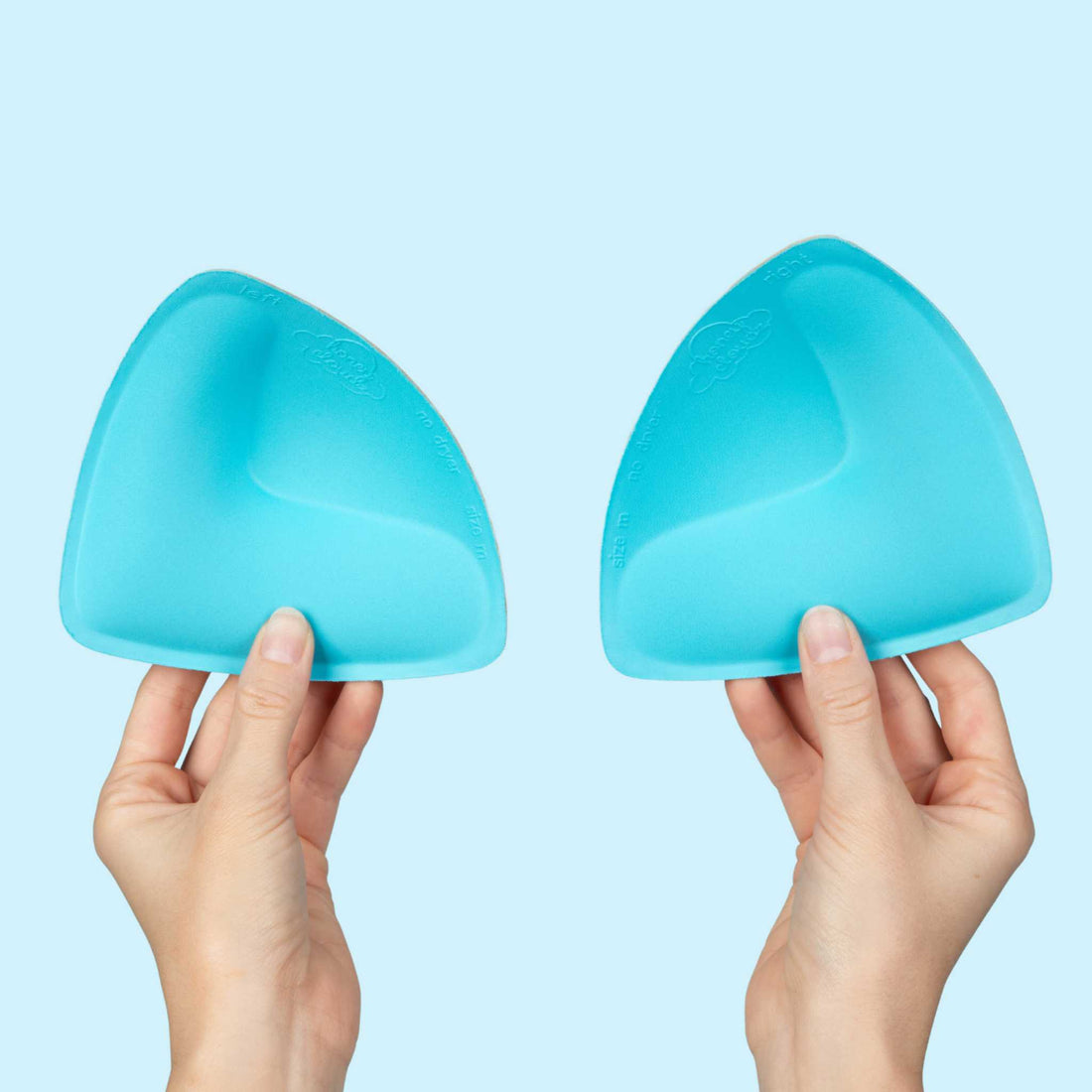 Triangle Push Up Bra Inserts - Honey Cloudz Bra Pads, Bra Inserts, Padded inserts, thick inserts, push up pads, bra enhancers