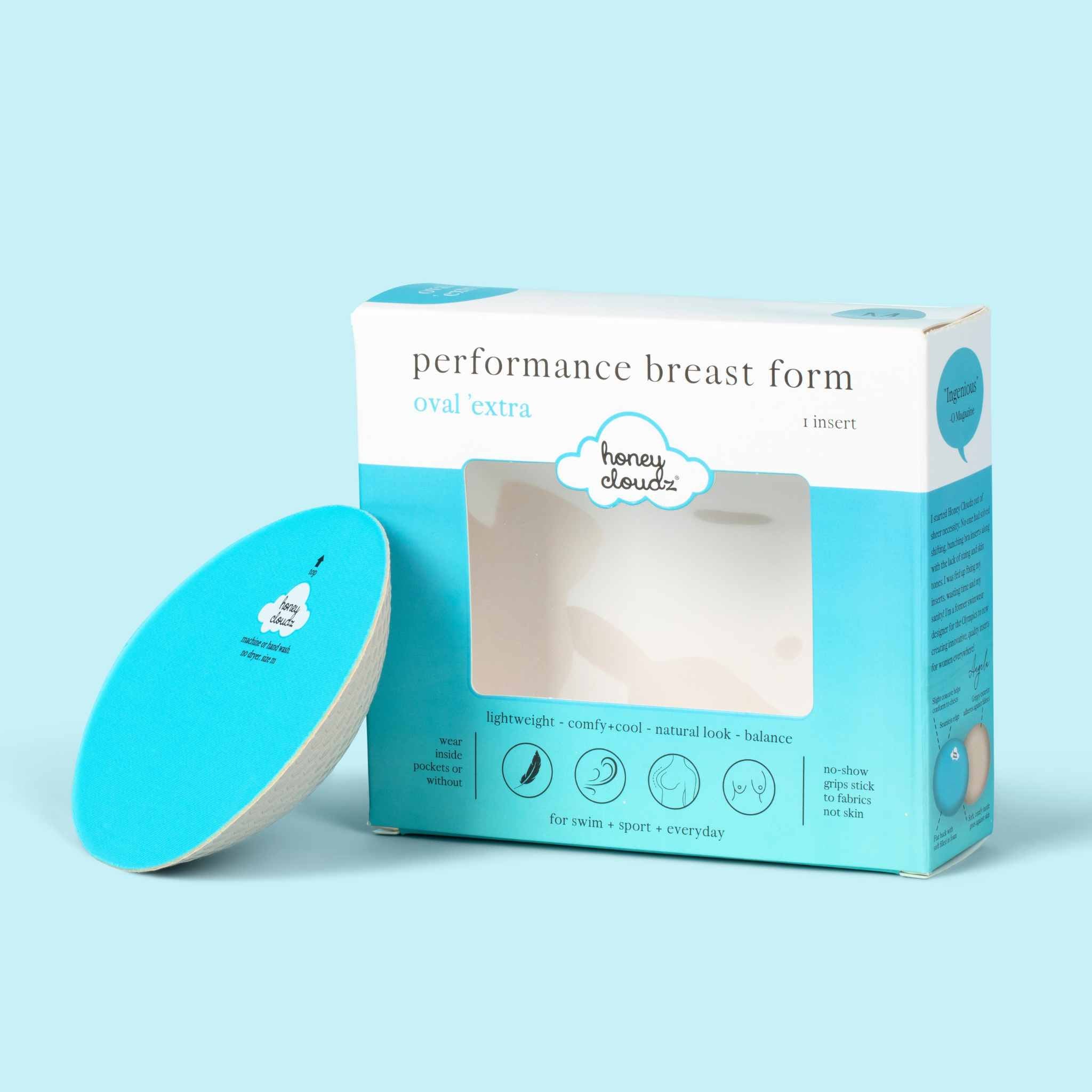 Oval Extra Breast Form