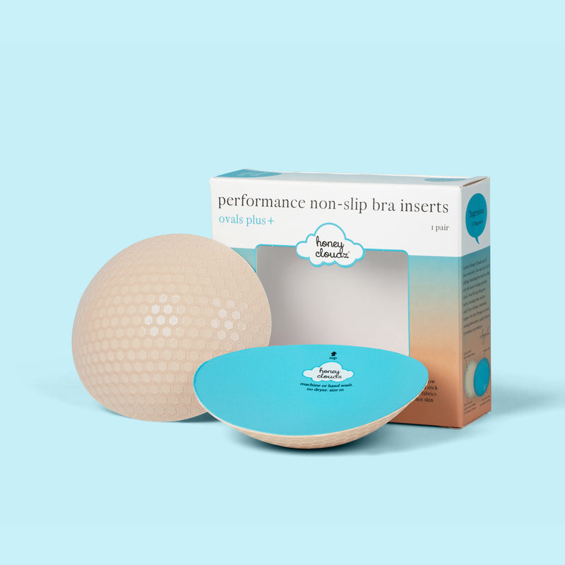 Honey Cloudz Ovals Plus Bra Inserts (Vanilla Sugar)