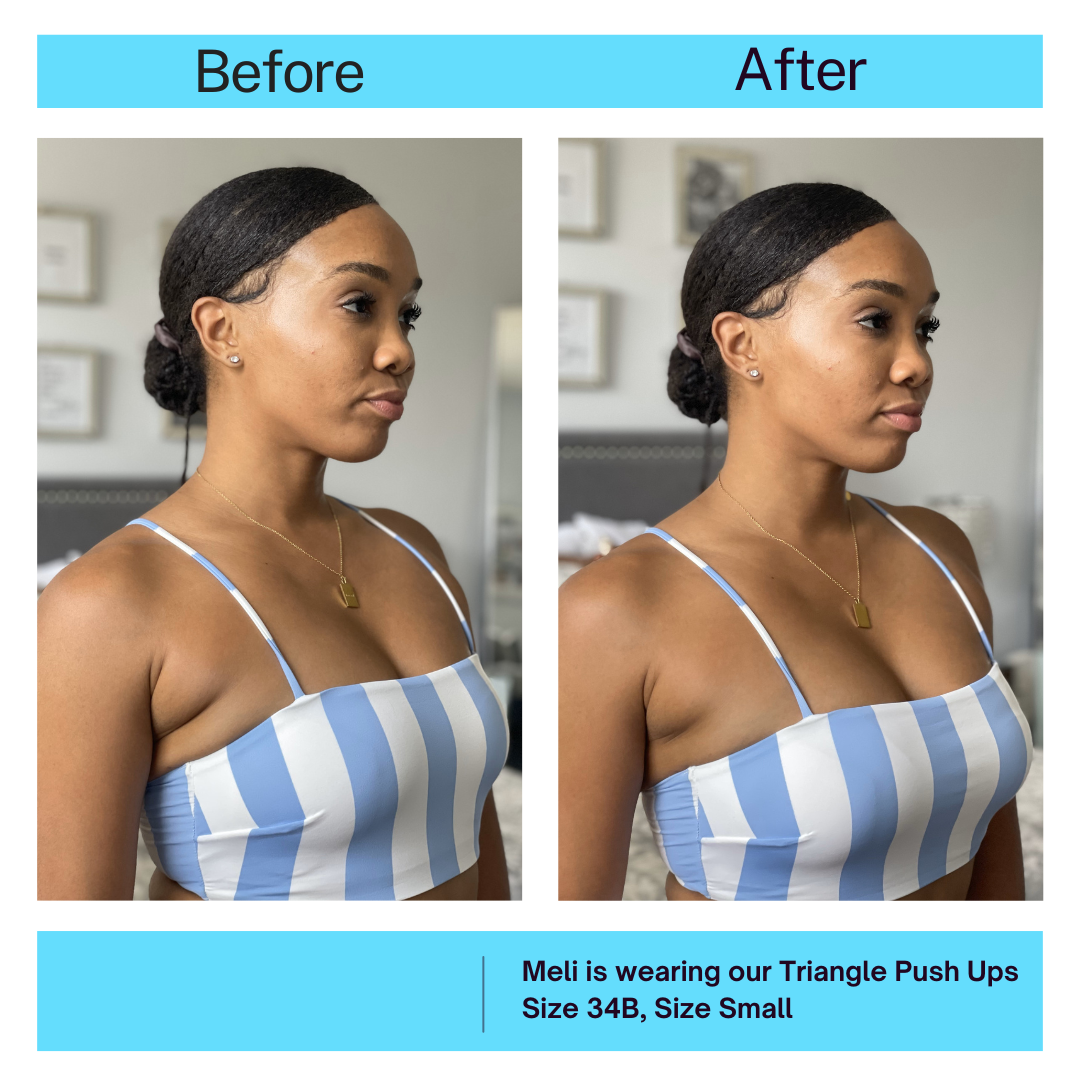 Triangle Push Up Bra Inserts - Honey Cloudz