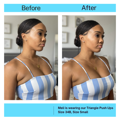Triangle Push Up Bra Inserts - Honey Cloudz