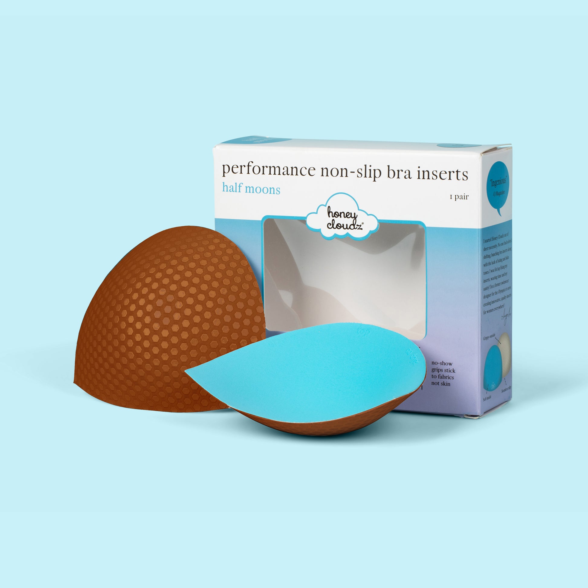 Honey Cloudz Half Moons Classic Bra Inserts
