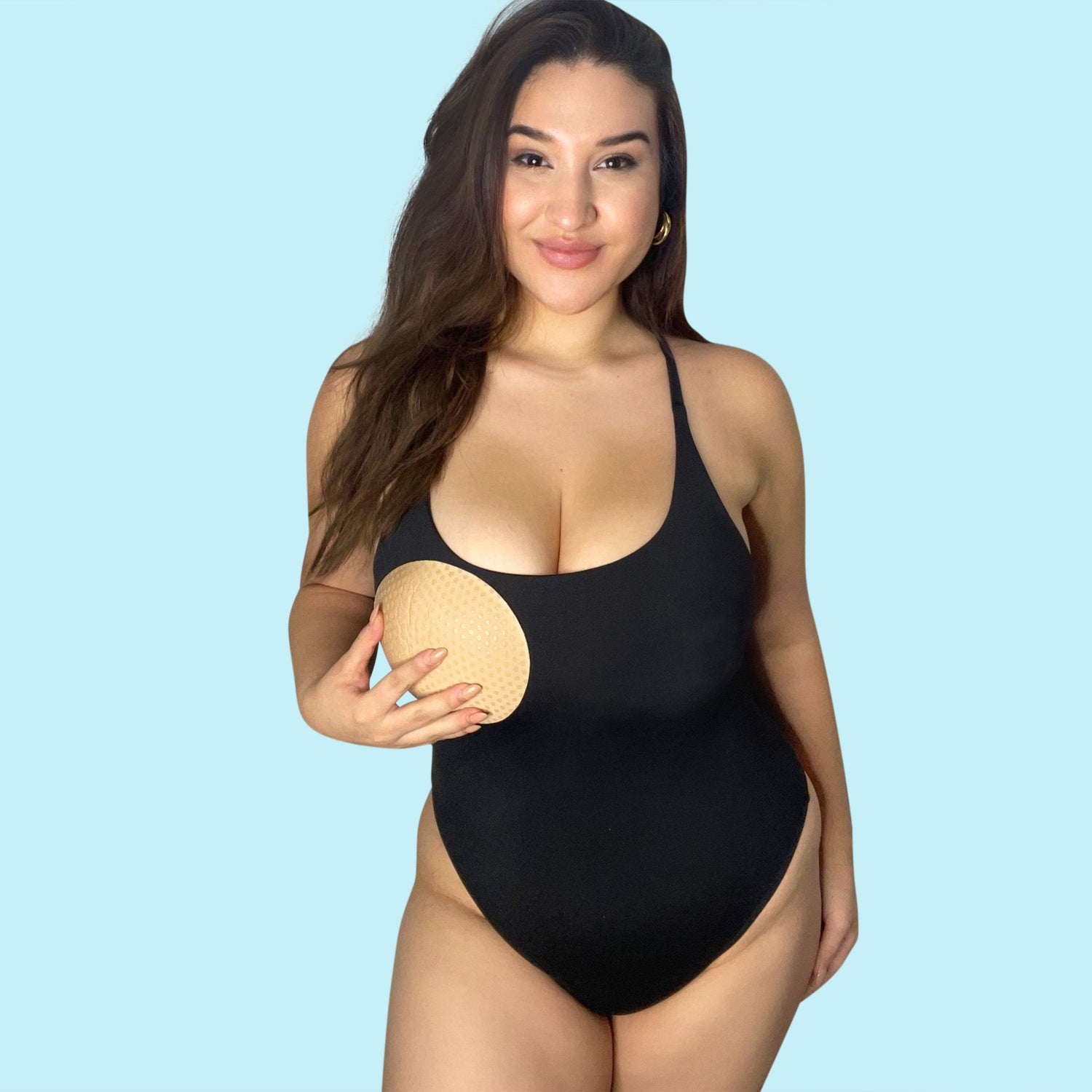 Honey Cloudz Ovals Classic Bra Inserts Latte