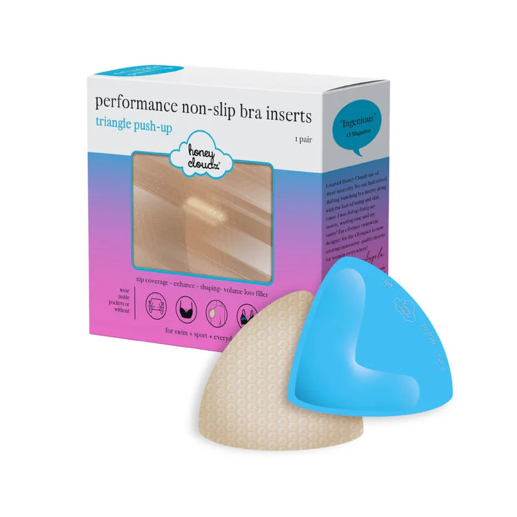 Protective Bra Insert Push-Up Bra Inserts (Non-Slip) | Honey Cloudz