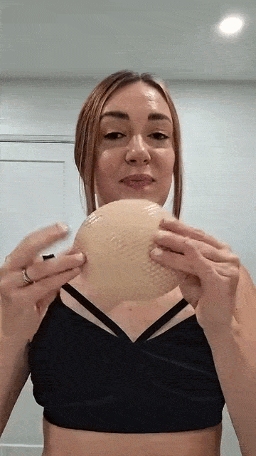 Oval Breast Form